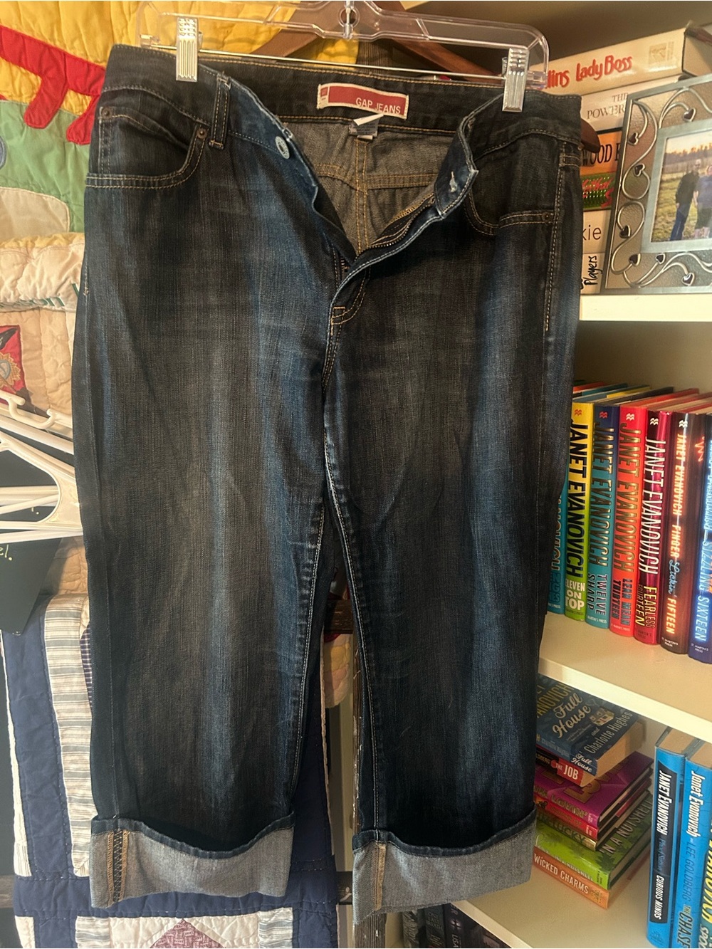 GAP Women’s Relaxed Dark Indigo Jeans